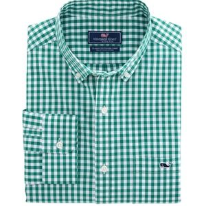 Carleton Gingham Classic Stretch Tucker Shirt